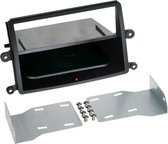 2-DIN Paneel Inbay® Mitsubishi L200 2006-2015 Kleur: Zwart