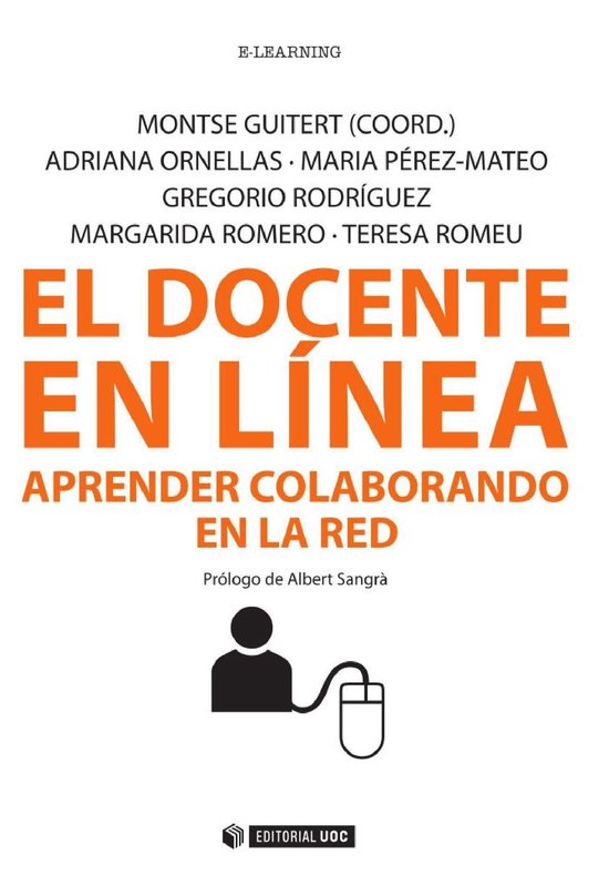 El docente en línea. Aprender colaborando en la red - cover