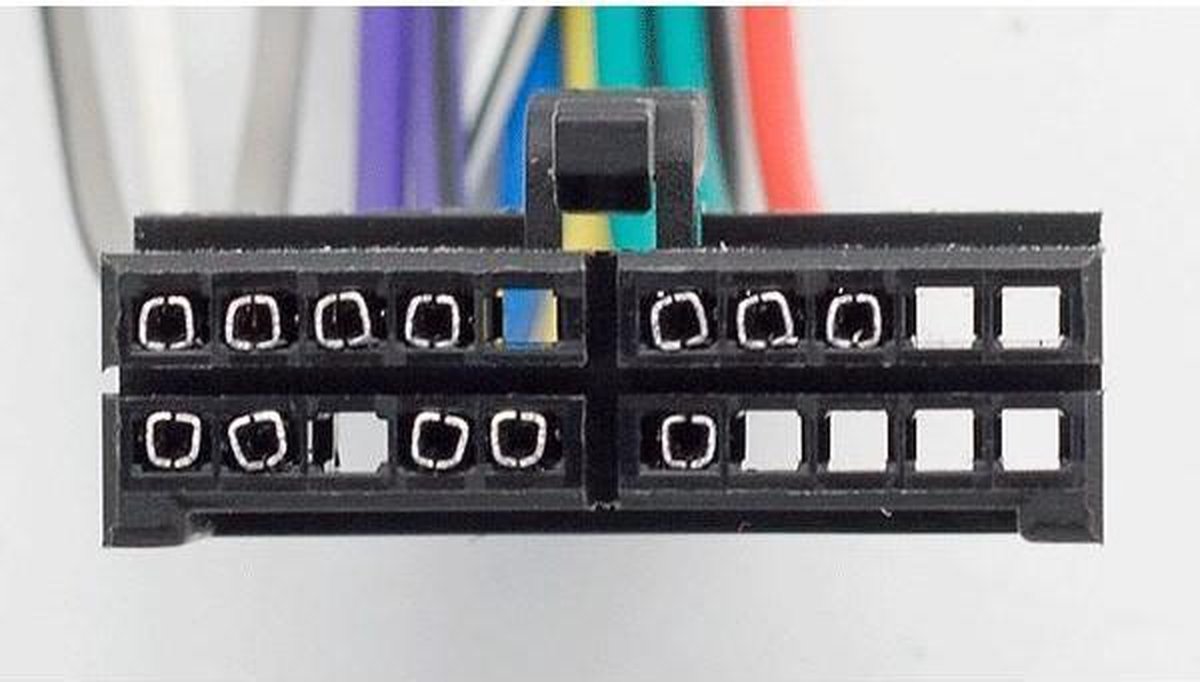 Audiovox 20 broches autoradio stéréo ISO (f) Câble de connexion Commutateur  Câble... | bol.com