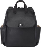 Babymel Robyn Convertible Backpack faux leather black
