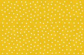 Mat, Vloermat, Vloerkleed, Tapijt, Kind - Kinderkamer Yellow Dots - Wasbaar - Antislip -175 x 115 cm