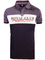 Geographical Norway Poloshirt Zwart Royal Club Kice - M