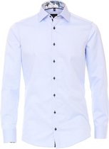 Venti Overhemd Blauw Strijkvrij Modern Fit 103367800 - XL