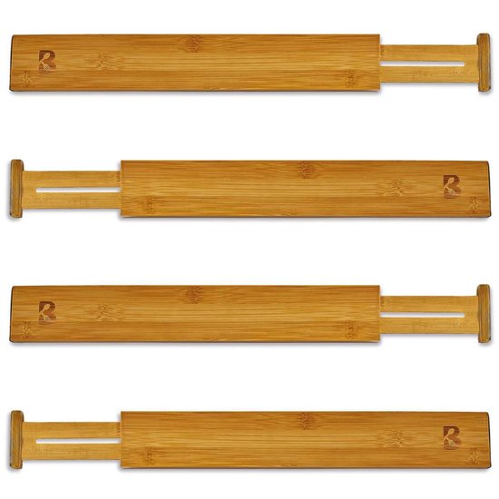 ALTERNA - Rangement séparateur de tiroir Alterna bambou extensible