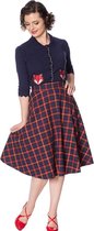 Dancing Days - MRS CLAUSE PLEATED Rok - M - Rood