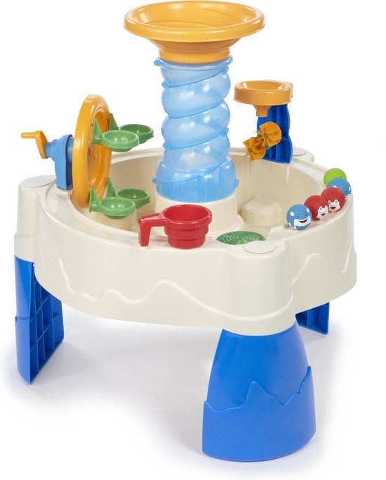 Little Tikes Spiralin 'Seas Waterpark, Table jeux d'eau, 2 an(s), Plastique, Beige, Bleu, Jaune