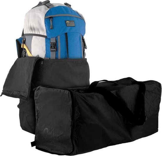 Active Leisure Regencover / Flightbag voor backpack - 55 liter - Zwart