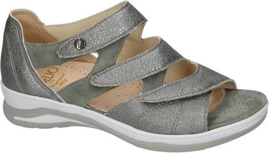 Fidelio Hallux -Dames - grijs - sandalen - maat 38 | bol.com