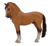 Collecta Paarden (XL): CAMPOLINA HENGST ROODBRUIN 13x12cm