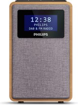 Bol.com Philips R5005 - Digitale Klokradio - Grijs aanbieding