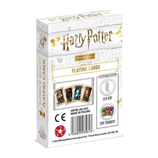 Thumbnail van een extra afbeelding van het spel Harry Potter Speelkaarten