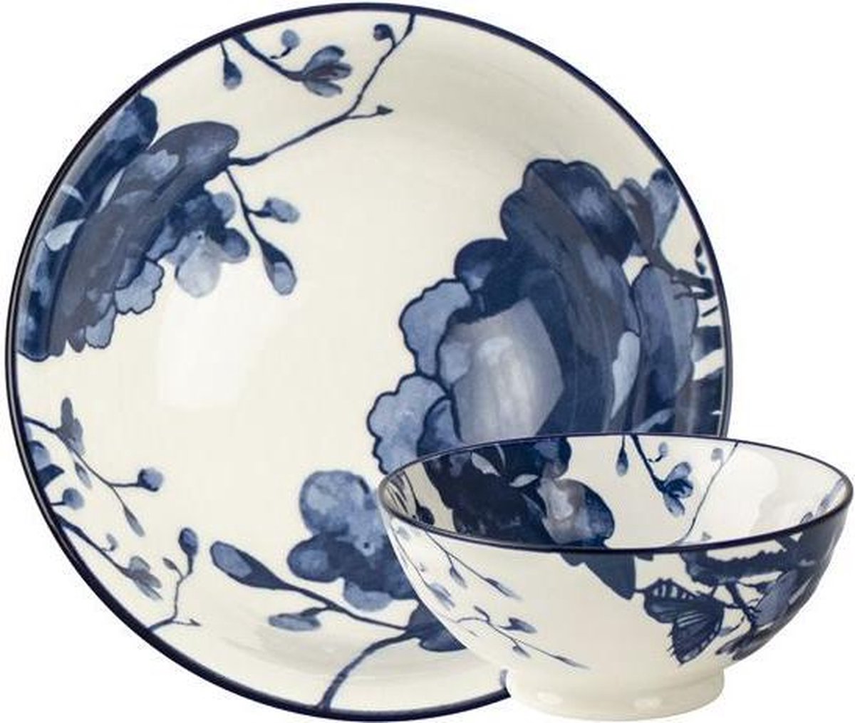 Gusta - Schaal PEONY - OUT OF THE BLUE - ø12 cm