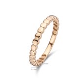 Isabel Bernard La Concorde Dames Ring Goud - Roségoudkleurig - 17.25 mm /  maat 54