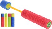 Voordeelset speelgoed waterpistool van foam 32 cm - 4x stuks - Foam waterspuiters