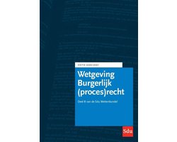 Educatieve wettenverzameling  -   Sdu Wettenbundel Burgerlijk (proces)recht. Editie 2020-2021