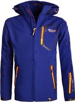 Geographical Norway Softshell Jas Heren Blauw Tanada - S