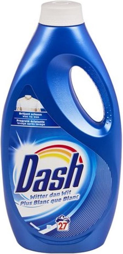 Dash Wasmiddel vloeibaar Witter dan wit - 1,485 l