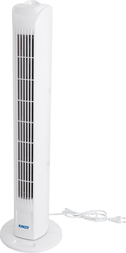 Morse code geluid oppakken Kinzo Torenventilator Ventilator staand - elektrische ventilator -  ventilator met 3... | bol.com