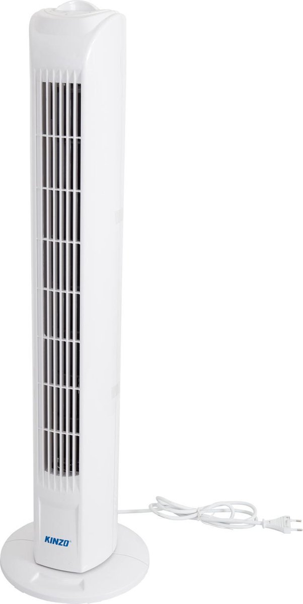 Kinzo Torenventilator Ventilator staand - elektrische ventilator - ventilator met 3 standen 45W