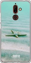 Nokia 7 Plus Hoesje Transparant TPU Case - Sea Star #ffffff