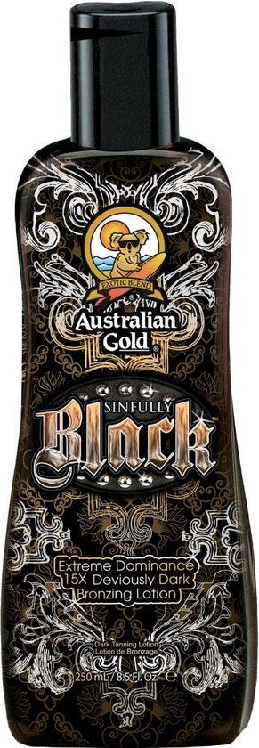 Australian Gold Sinfully Black Zonnebankcrème