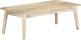 Salontafel  Massief hout-  koffietafel (Incl LW 3D Klok) coffee table woonkamertafel