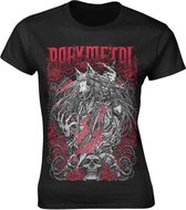 Babymetal - Rosewolf Dames T-shirt - XL - Zwart