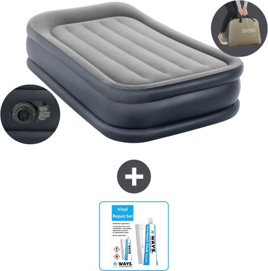 Intex 64488ND Twin Supreme Air-Flow 1-Persoons Luchtbed 191x99x51 cm