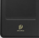 Dux Ducis, Case voor Honor Magic 6 Lite 5G Flip-kaarthouder Ondersteuning Video, Zwart
