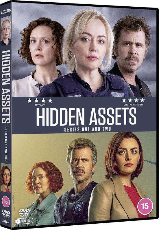 Hidden Assets Seizoen 1 en 2 - DVD - Import zonder NL OT