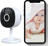 Apeiron Babyfoon - 2K Video Kwaliteit - Werkt Met App - Met Spraak & Terugspreek Functie - Babyfoon Met Camera - Baby Monitor - Baby Camera - Bewegingsdetector - Met Nightvision - 24/7 Opname - Tuya App