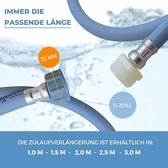 veiligheidsinlaatslang, Aquastop slang voor wasmachines en vaatwassers/wasmachines 2.5m