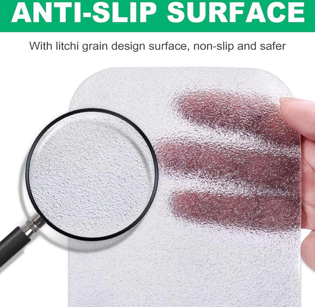 Queta Antislipstrips, trapset, antislip, transparant, antislip, trapmatten, antislip, 15 rollen, transparante antislipstrips met installatierol (15 x 60 cm