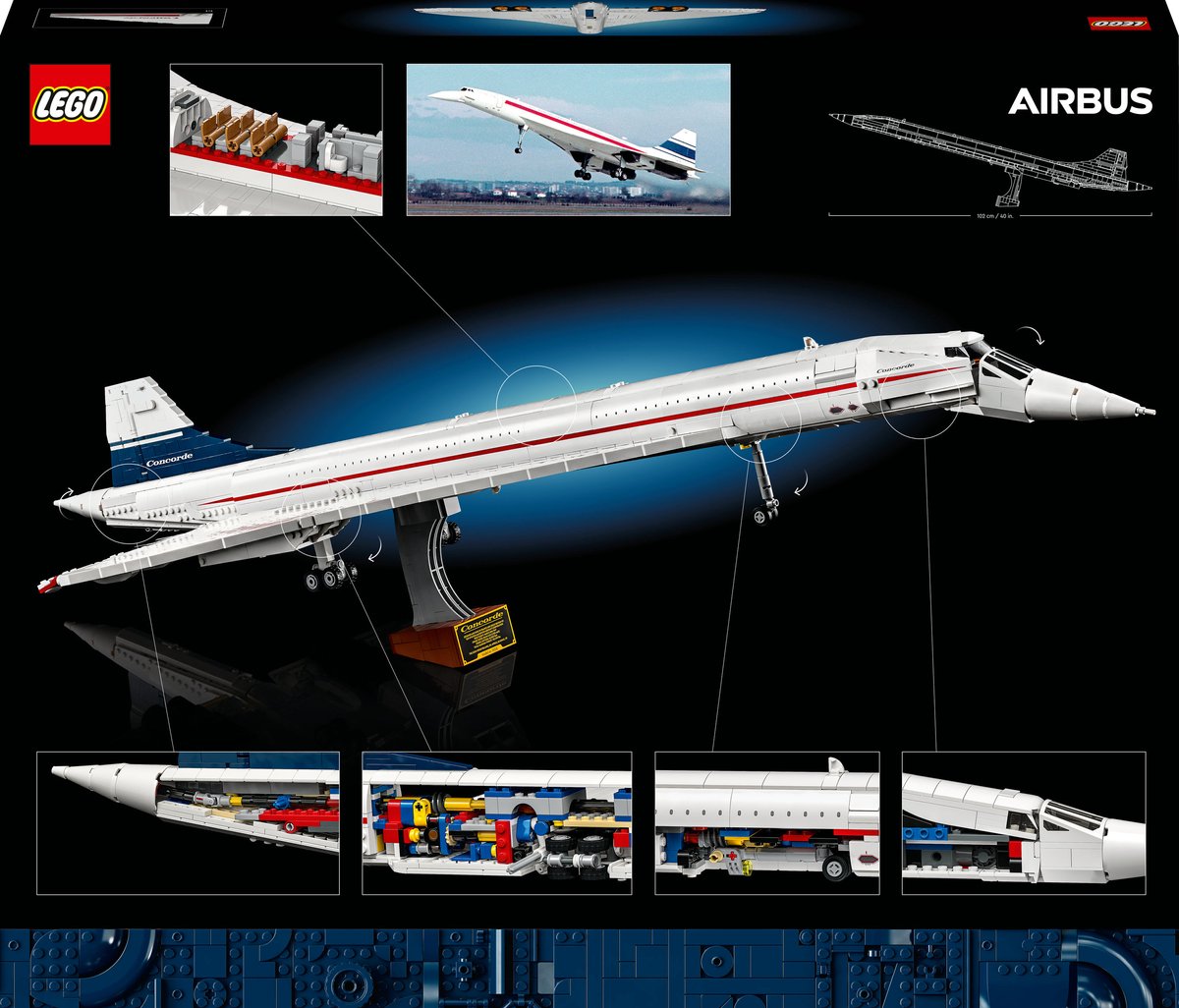 LEGO Icons Concorde - 10318 — afbeelding 11