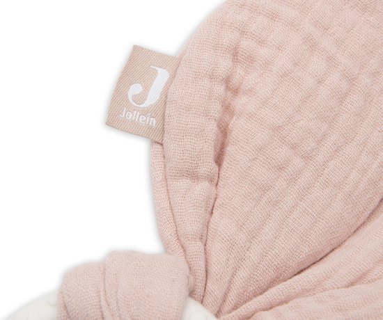 Jollein Bijtring Siliconen Bunny Ears - Wild Rose van Jollein — afbeelding 5