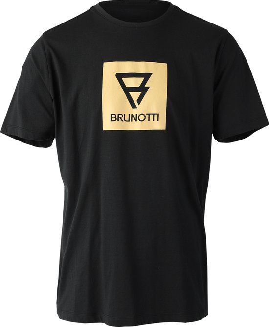 Brunotti Naval-R Heren T-Shirt - Grijs, Zwart - XXXL