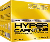 Scitec Nutrition - Hyper Carnitine (120 capsules) - Fatburner - Afvallen - Vetverbrander - Afslankpillen