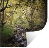 Cerf - Arbre - Forêt Aluminium