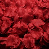 Rozenblaadjes Rood Valentijn Decoratie Hartjes Versiering Valentijn Versiering Confetti Feestversiering - 100 Stuks