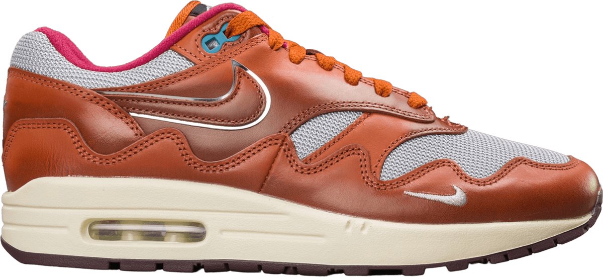 Nike Air Max 1 Patta The Next Wave Dark Russett – op Schoenen Kleur Als Op Foto