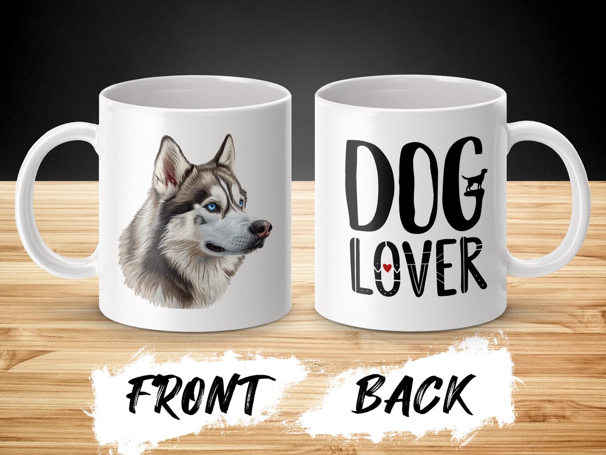 Mok Siberian Husky Dog / hond - dog lover