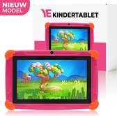 YE Tablette Enfant Pro - À partir de 3 ans - 7 pouces - Android 10 - Dual Caméra - Tablette Kids - Contrôle Parental - Contrôle Parental - Rose