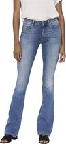 ONLY - ONLBLUSH MID FLARED DNM TAI467 Dames Jeans
