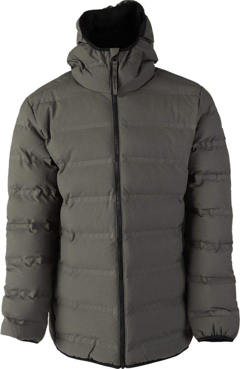 Brunotti Galan Heren Puffer Jas Grijs