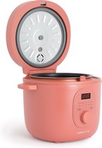 Bol.com CREATE - Elektrische rijstkoker 2 L met stoommandje - uitneembare binnenkant - houdt warm - Dakpan - 400W - RICE COOKER ... aanbieding