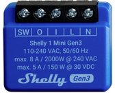 Shelly Plus 1 Mini Gen. 3 Draadloze schakelaar WiFi, Bluetooth