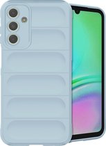 iMoshion Hoesje Geschikt voor Samsung Galaxy A15 (4G) / A15 (5G) Hoesje Siliconen - iMoshion EasyGrip Backcover - Lichtblauw
