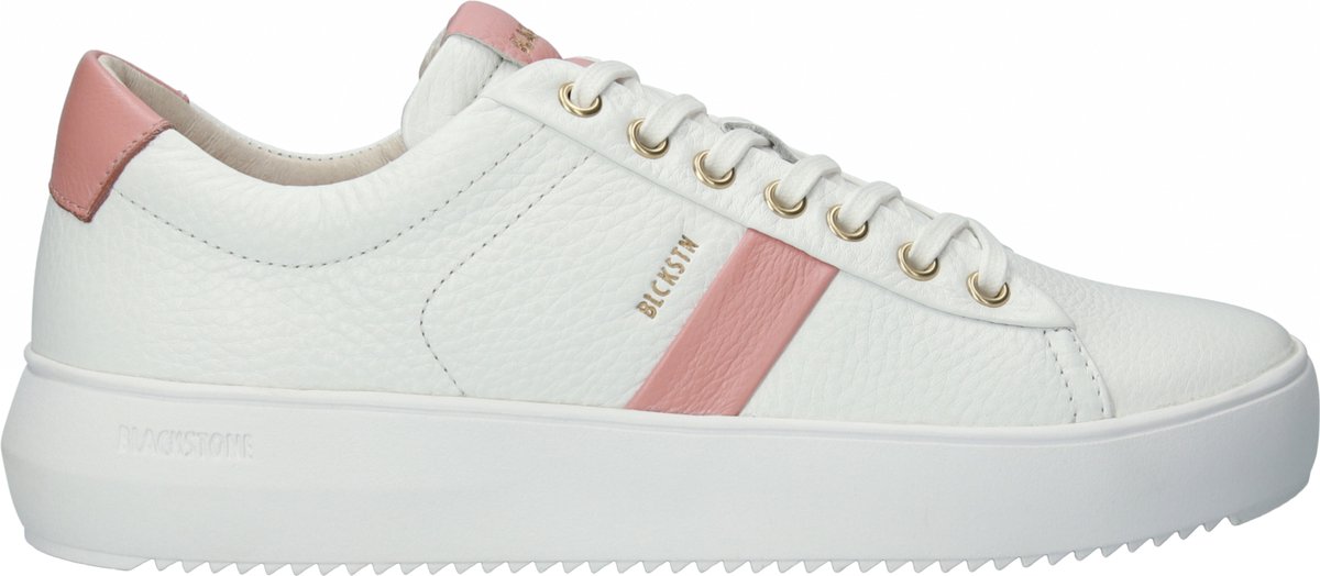 Blackstone Ryder BL220 White-rose Dawn Sneaker (low) Dames White
