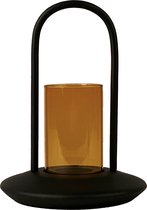 XLBoom Blaze Small - Amber - Kandelaar - Lantaarn voor Binnen of Buiten