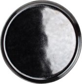Salt&Pepper - Plat bord 22cm zwart Black&Gold